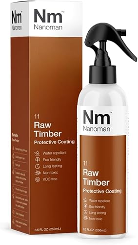 Nanoman Líquidos de agua de madera y sellador penetrante de manchas 8.5 fl oz