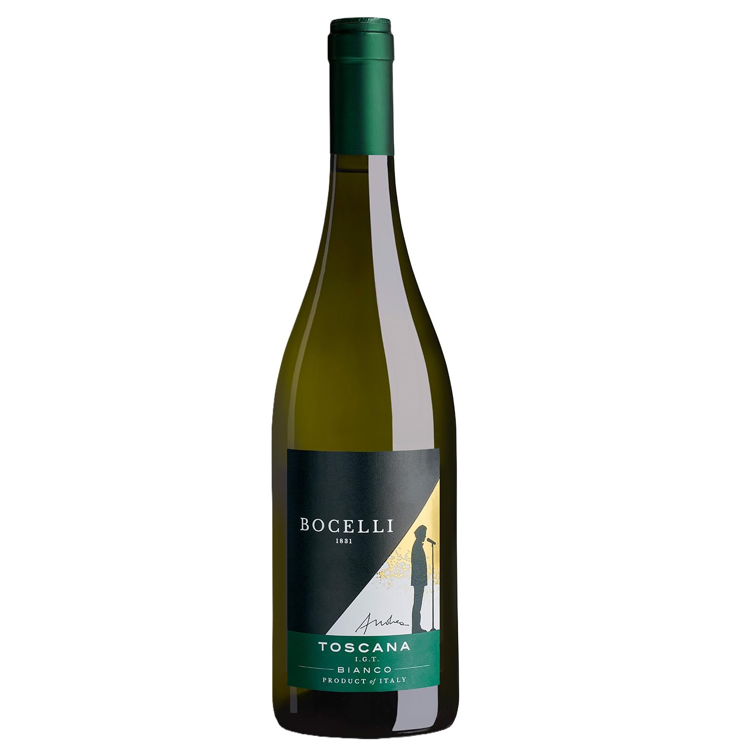 BOCELLI1831 Toscana IGT Bianco - Italian White Wine - Viognier and Vermentino Grapes, Italy - 75cl / 750ml, 12.5% ABV