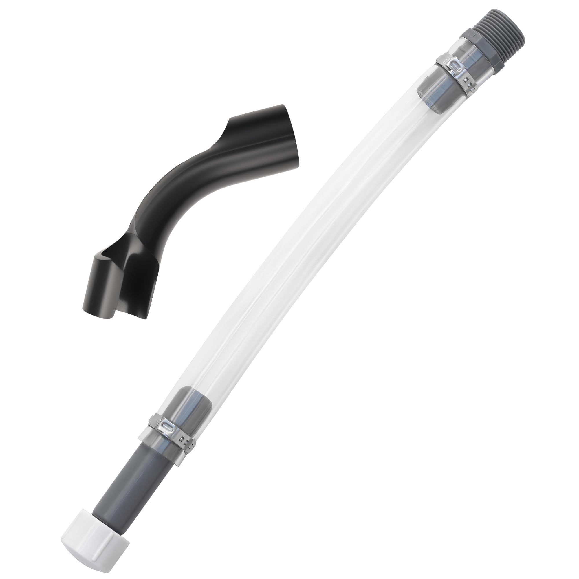 1 PCS Fuel Jug Hose with Bender, 3/4" NPS Thread Gas Can Hose