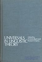 Universals in Linguistic Theory 003068935X Book Cover