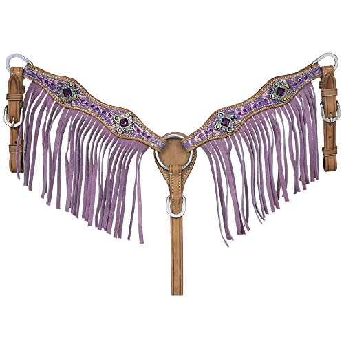 Silver Royal Sweet Pea Miniature Breast Collar