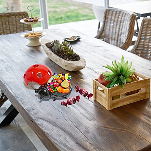 Garden Statue Ladybug Decoration Outdoor Lawn Décor Statue For Patio Desktop Decoration Gift For Home Office Balcony Yard Lawn #TOP5