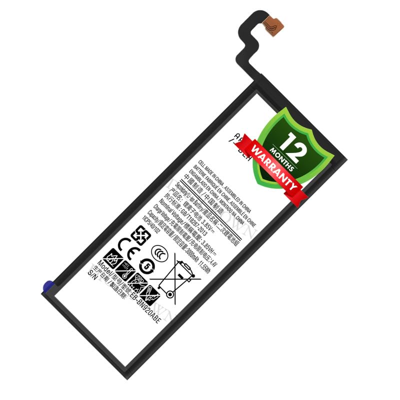 Image of Original EB-BN920ABE Battery Compatible for Samsung Galaxy Note 5 - (3000mAh) - 1 Year Warranty