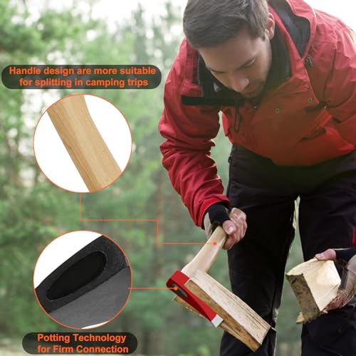 15-Chopping-Axe-with-Sheath-Small-Camping-Hatchet-Hand-Axe-for-Wood-Splitting-Outdoor-Bushcraft-Axe-Tools-for-Hiking-Gardening-with-Anti-Slip-Handle