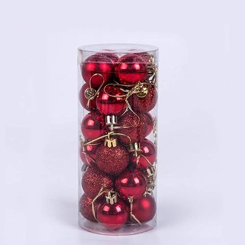 Miniatura 3 de Bolas de Navidad decorativas para árbol de Navidad, bolas colgantes inastillables, bolas de Navidad decorativas para festividades, bodas, fiestas,
