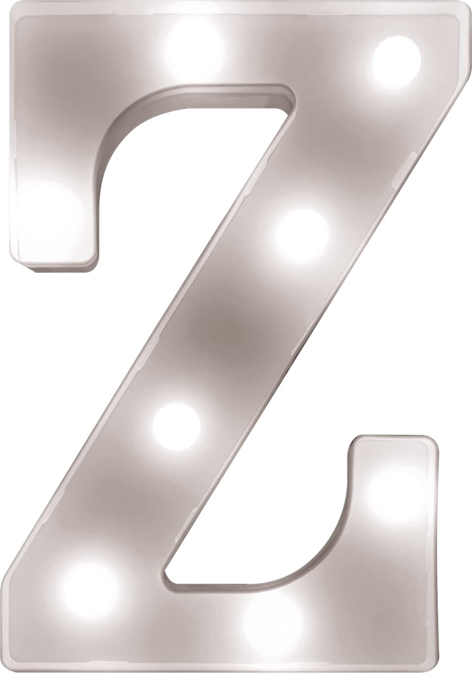 St Helens Home & Garden Battery Operated 3D LED Letter Light - Perfect for use as a Night Light or at Weddings and Parties (Letter Z) — image 1