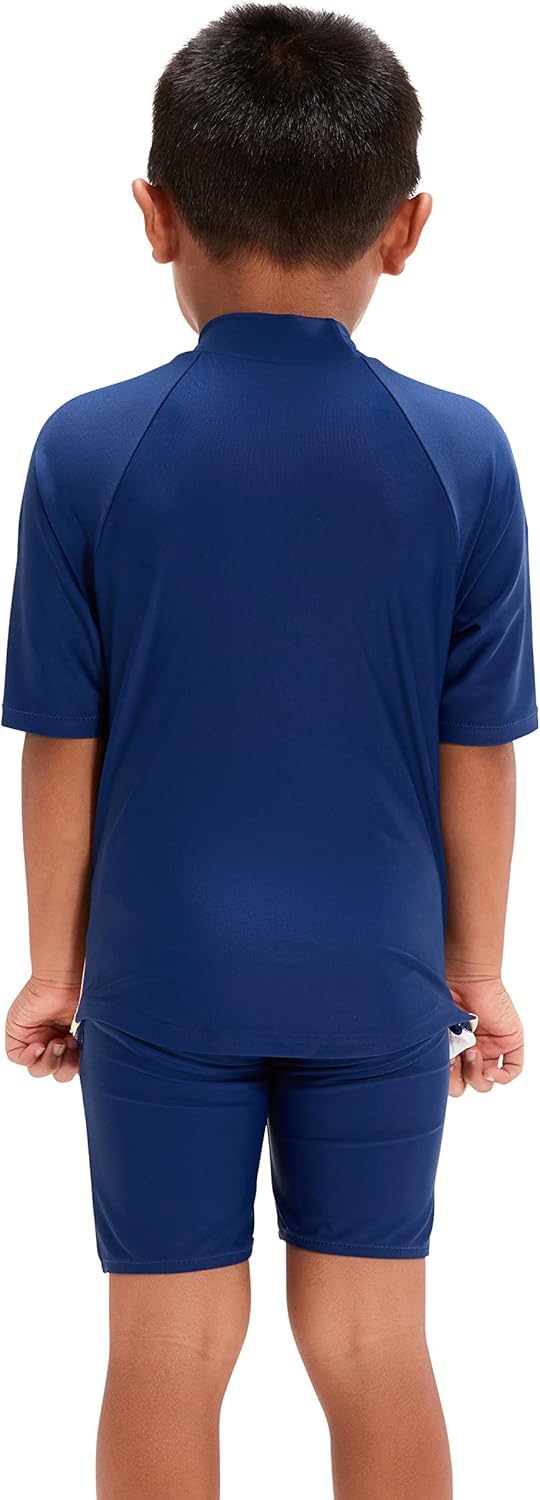 Speedo Jungen Learn to Swim Sun Protection Top & Shorts Schwimmbekleidung (1er Pack)