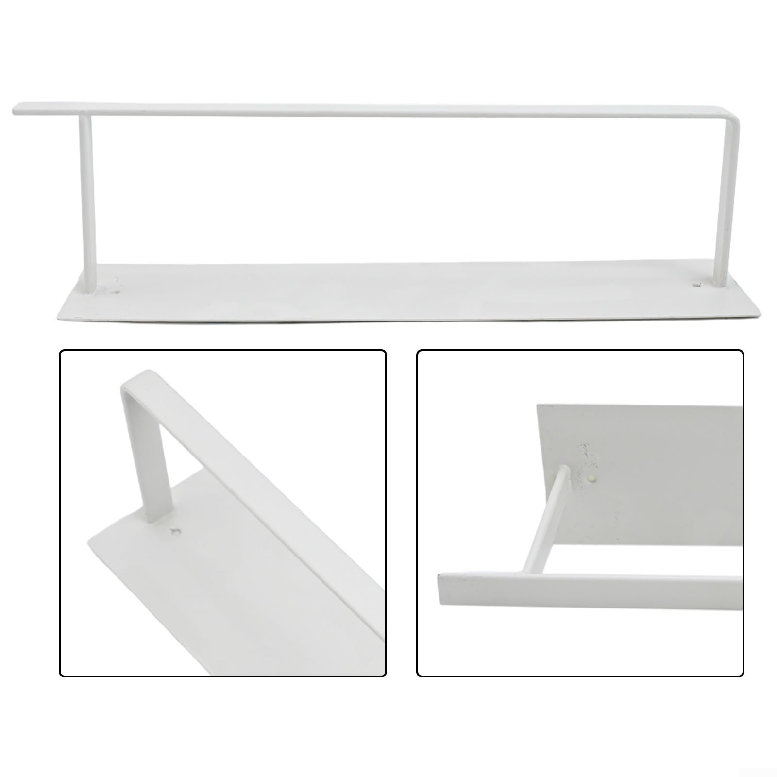 LMYSXAOZ Clothes Hanger Storage Rack Wall Mounted Organizer with Retractable Feature for Bathroom and Laundry Rooms, Fits Most Hangers Also as Towel (White)