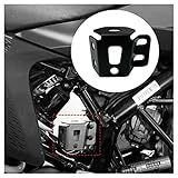 ▶ Farbe: Schwarz Bremsflüssigkeitsbehälter-Abdeckung der hinteren Bremspumpe Schutzfolie Ölbecher für KTM 390 Adventure ADV 2019 2020 2021 2022 Motorzubehör