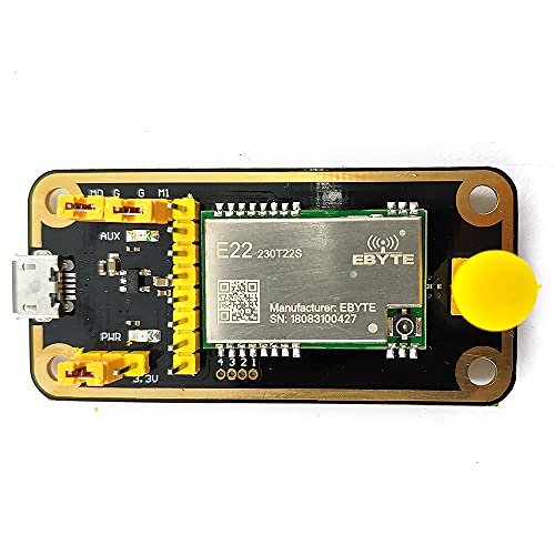 Kits de placa de prueba de módulo EBYTE LoRa 22dBm 5km transceptor de larga distancia E22-230TBL-01 placa de desarrollo USB módulo inalámbrico RF