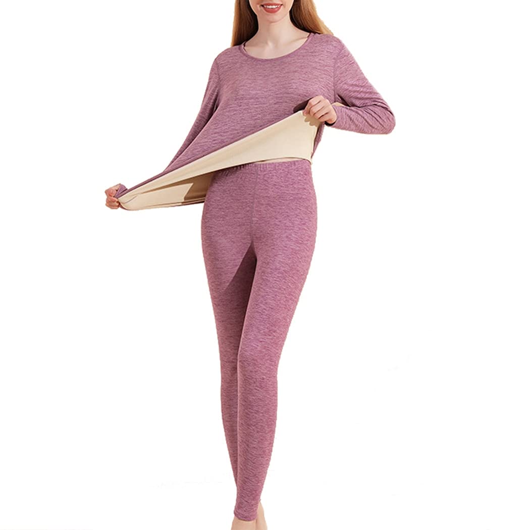 Thermal Underwear Set Warm Unisex Simple Breathable Thick Winter Base Layer Women Men Ladies Adults-image-41
