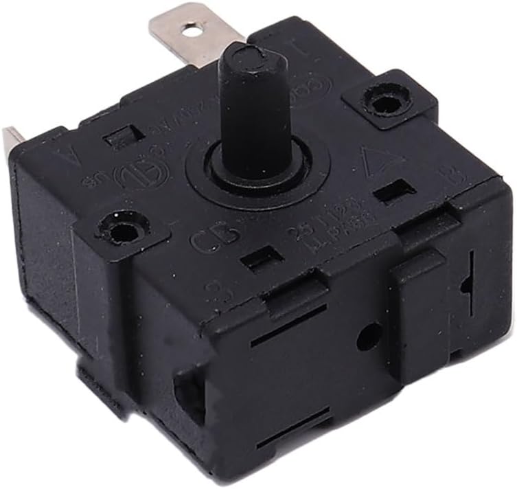 Steam Electric Iron Shift Switch Selector AC 250V 16A 3 Pin Rotary Switch Temperature Control Electric Steam Iron Accessory