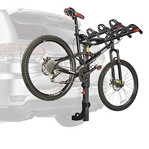 Image of Allen Sports Premier Hitch Mounted 4-Bike Carrier, Model S545, Black