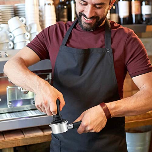 Fultten Coffee Tamper, Espresso Tamper 58Mm,Tamper For Espresso Machine, Stainless Calibrated Espresso Tamper,Espresso Tamp Spring Loaded 30Lb For Barista Home Coffee Espresso Accessories Black #TOP5