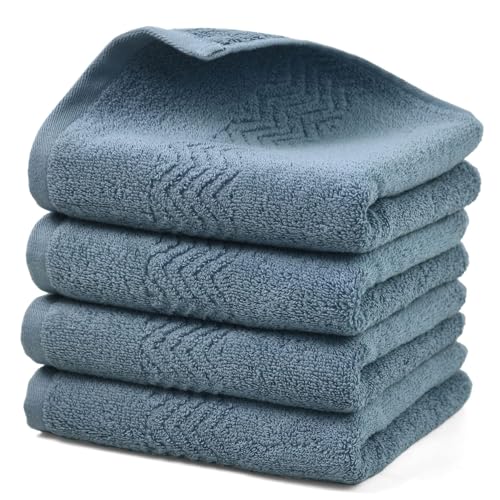 Cleanbear Hand Towel for Bathroom, 100% Cotton, Quick Dry &