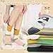 Imagen de Chalier Cozy 5 Pares de Calcetines para Mujer con Diseños Adorables de Gatos y Perros