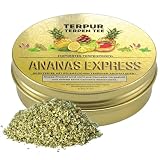 NEU Gold Edition Herbal Mix mit Terpenen | Kräutermix mit pflanzlichen Terpenen von TERPUR | Terpen Tee Ananas Express | 16g Dose Metall mit Schraubverschluss | 100% natürliche Kräutermischung
