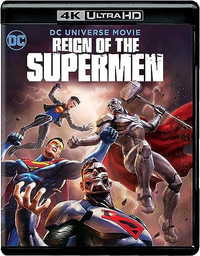 Image of DC Universe Movie: Reign of the Supermen (4K UHD + Blu-ray + Digital Download) (Uncut | Foil Slipcase Packaging | Region Free 4K Ultra HD / Blu-ray | US Import)