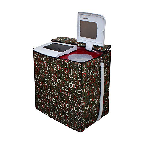 Image of DREAM CARE Waterproof & Dustproof Washing Machine Cover Top Load & Semi Automatic Suitable for 6 kg, 6.2 kg, 6.5 kg (80 x 86 x 51 cms)