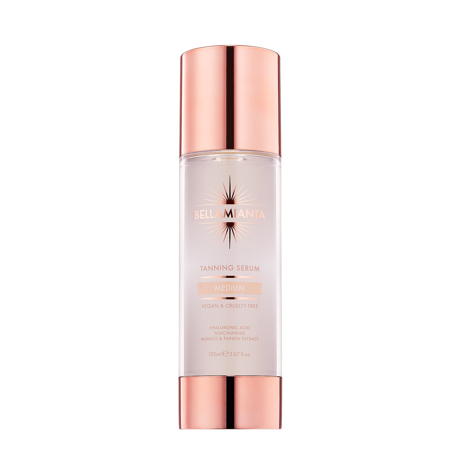 Bellamianta Self Tan Body Serum, Fake Tan, Streak-Free, Medium 150ml