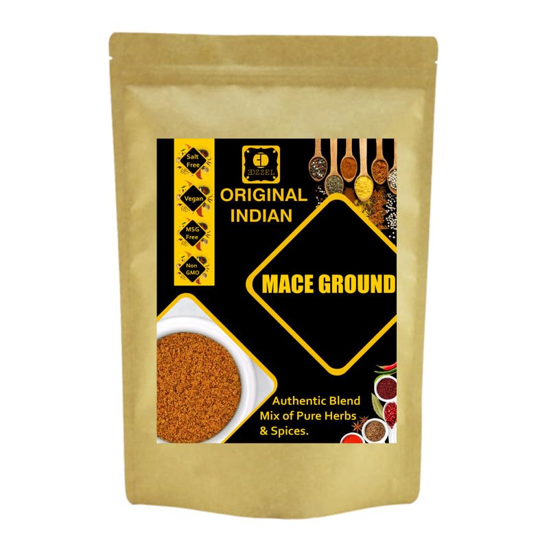 EDZZEL Unique Premium Indian Natural Mace Ground -100 GRAM ( Pack Of 2 )