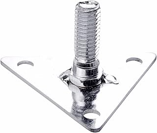 Winco Shelving Foot Plate, w/Screws, 4 Set Pack