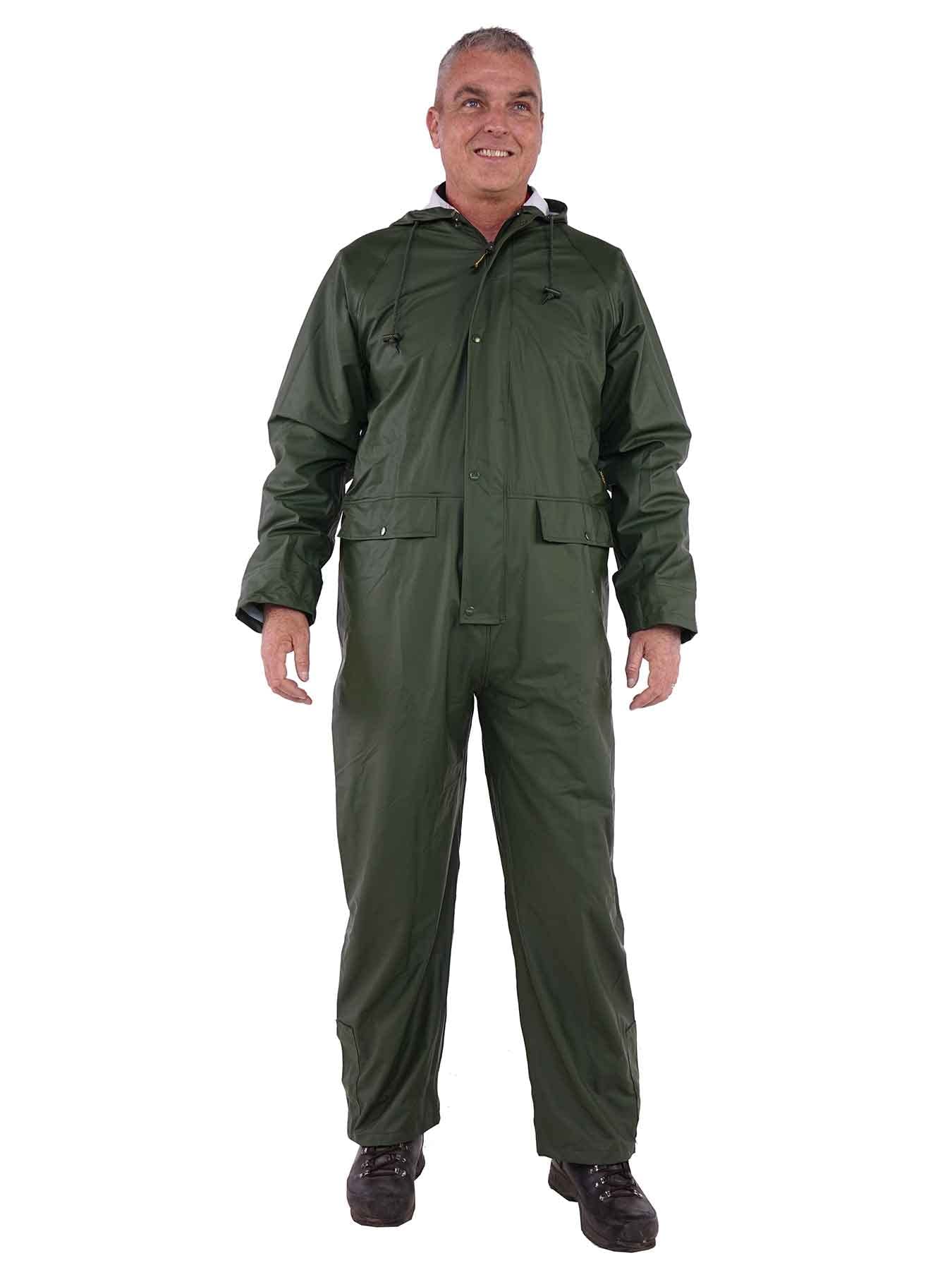 PU-Overall Regenkombi Regenoverall Reinigungsoverall Unisex