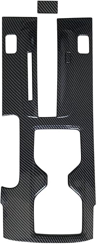 Miniatura 6 de ruihe Patrón de fibra de carbono para palanca de cambios de coche, panel de consola, cubierta de marco compatible con Honda Accord 2013 2014 2015