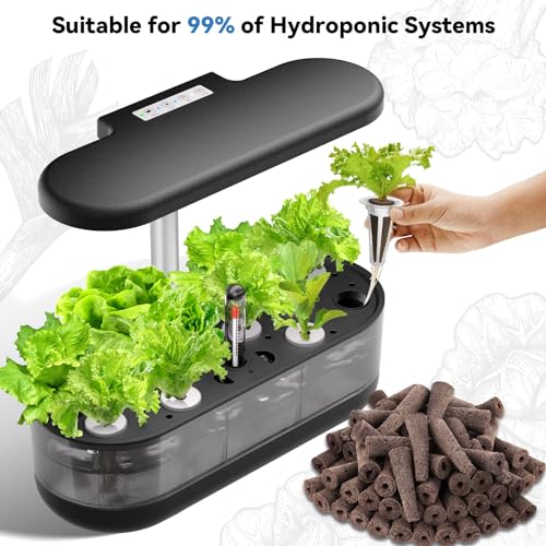 Fungiworks Kit de cápsulas hidropônicas de 67 peças para AeroGarden, sistema de cultivo hidropônico