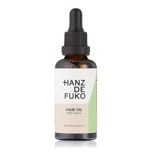 Miniatura 1 de Hanz de Fuko Aceite vegano para cabello y barba, apoya el crecimiento, la salud de la barba y un cabello más suave y suave, fórmula hidratante con