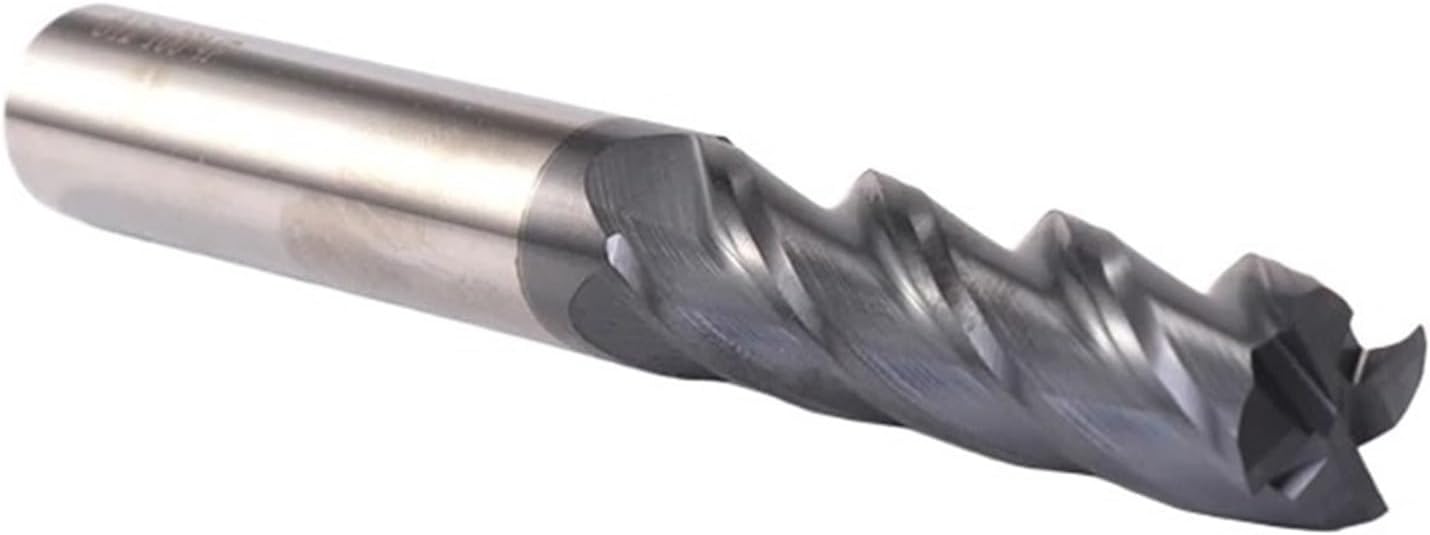 Thread milling Cutter 1 pcs Set Endmills Alloy Carbide Tungsten Steel Milling Cutter End Mill HRC50 4 Flute 4mm 6 8 10 12mm Metal Cutter Milling Tools(5pcs,2.5x4Dx50L)