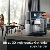 Siemens Fully Automatic Coffee Machine EQ700 Integral, Large Coloured TFT Display, 36 Hot and Cold Drinks, Cold Brew, 2-Cup Function, App Control, Automatic Cleaning System, Stainless Steel, Black - 10