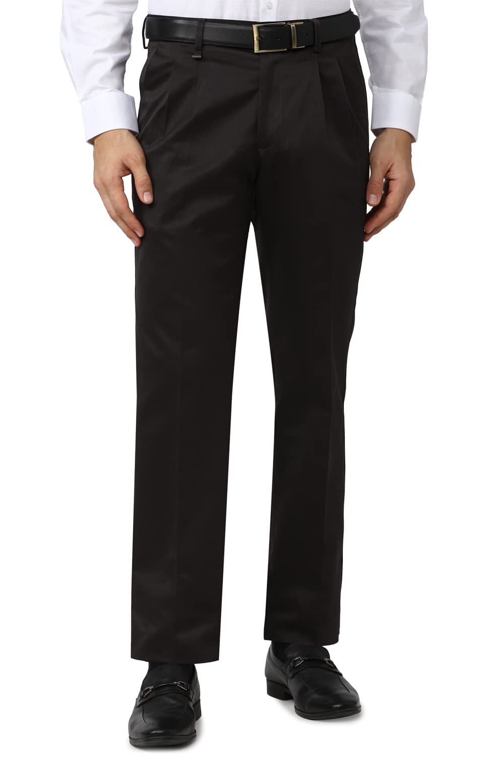 van heusen Men's Mid Rise Regular Work Utility Pants-picture-11