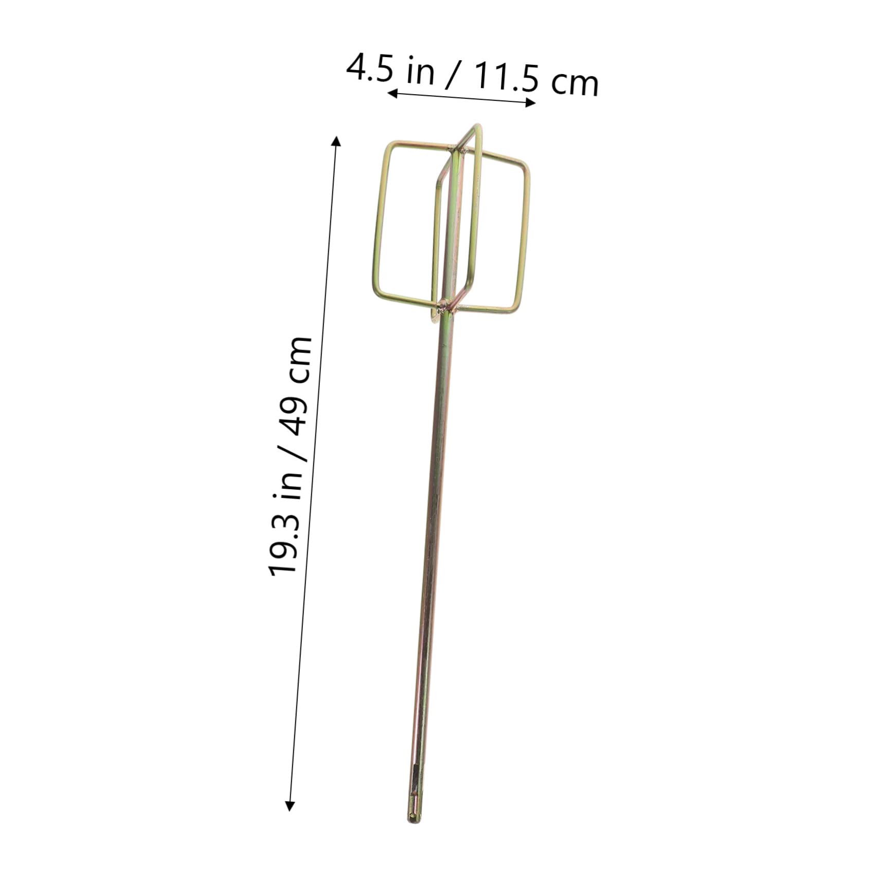 HOLIDYOYO Set of 2 Cement Sticks Electric Drill Stirring Sticks Electric Drill Accessories Long-lasting Mixers for Paint Cement