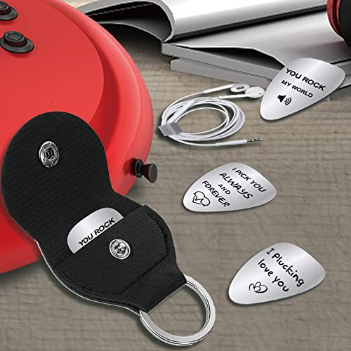 CREATCABIN 2 médiators de Guitare I Pick You Always and Forever Cadeau Musical Médiator de Guitare Électrique pour… - Les Beatles, Paul McCartney, John Lennon, RIngo Starr, George Harrison CREATCABIN 2 médiators de Guitare I Pick You Always and Forever Cadeau Musical Médiator de Guitare Électrique pour… – Image 6