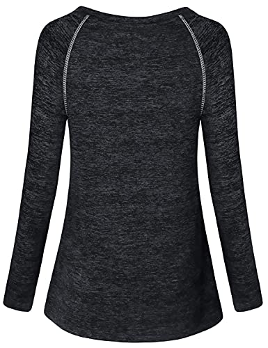 MISS FORTUNE Womens Active Wear Exercise Top Yoga Shirt Workout Clothes…2