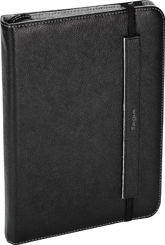 Targus Truss Leather Case and Stand for Motorola Xoom WiFi/3G - THZ06902US (Black/Gray)