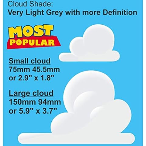 Toy Story Clouds Themed Wall Sticker Cover