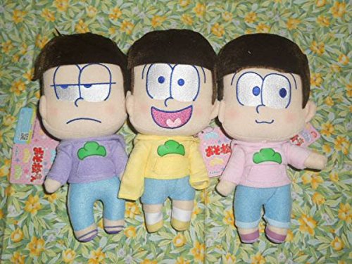 Amazon.co.jp: おそ松さん ポージングぬいぐるみ 一松・十四松・トド松