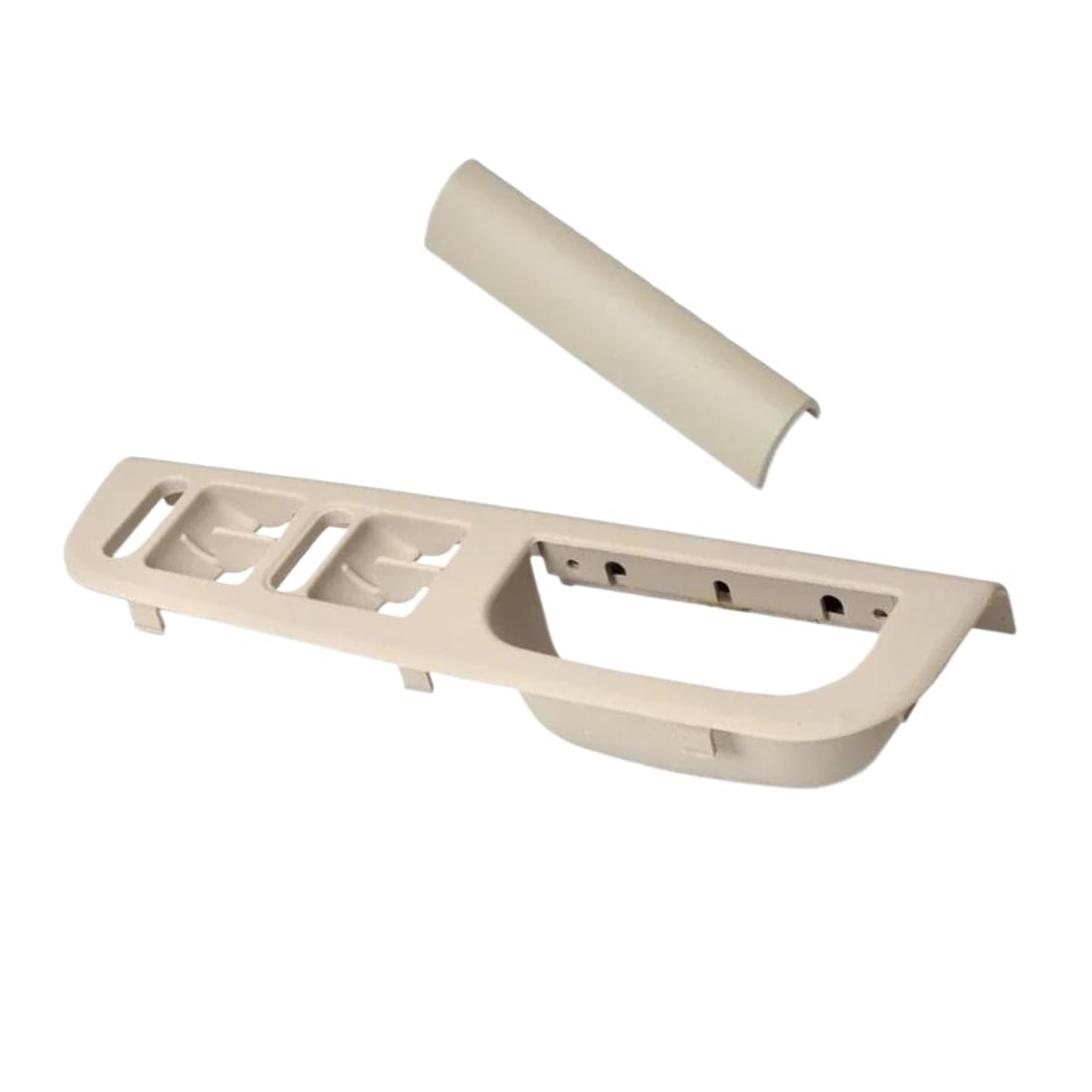 HIVZIVCCIK Interior Door Handle for Jetta for MK4 1999-2004 for Bora 2008-2012 3B1867171EA94 Interior Door Handle Lifter Switch Bracket Base Caps Interior Grab Handle(Beige 2pcs)
