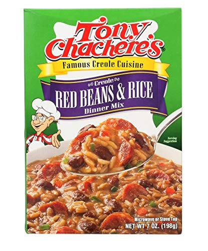 Tony Chachere'sRed Beans and Rice Dinner, 7-Ounce Boxes (Pack of 12)