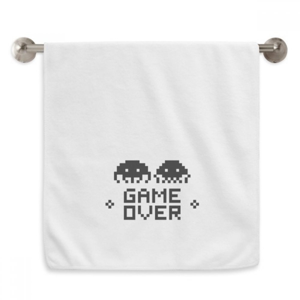 Serviette pixel monster pour la salle de bain des enfants et le sport