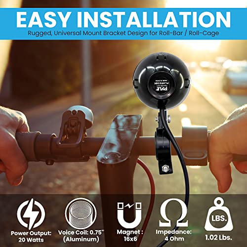 Pyle PLMR22BK Usa 2.25 Inch Waterproof Off-Road Speakers thumb #3