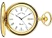 Produktbild Full Hunter Pocket Watch Gold Plated with Date - Quartz Movement Albert Chain