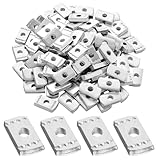 Otoolling 100 Packs 3/8”-16 Strut Channel Nuts No Spring Channel Nuts with Zinc Plated, Without Spring Nut for Construction and Industrial Workers Industrial Maintenance Engineers DIY Enthusiasts