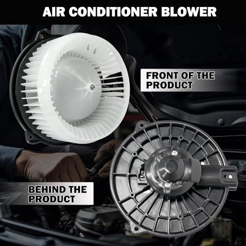 Image of 700005 Front AC Heater Blower Motor Fan Fit for Honda Civic 2001 2002 2003 2004 2005, CR-V 2002 2003 2004 2005 2006, Element 2003-2011, for Acura EL 2001-2005