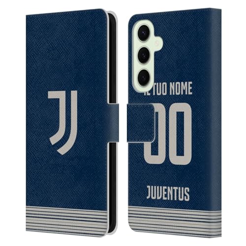 Étui portefeuille personnalisé Juventus Samsung Galaxy S25+ protégeant écran et cartes