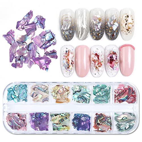 Nail Sequin Super Thin Diy Shiny Nail Decorative Glitter Flakes Nail Art Supplies L #TOP3