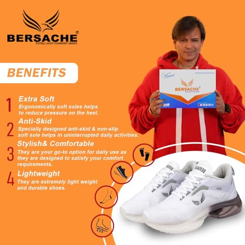 Image of BERSACHE Premium Sports,walking,Gym,cricket, Trending Running Shoes For Men