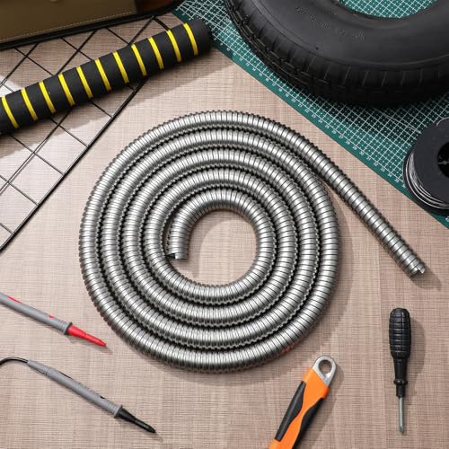 Protector de cables de acero inoxidable 304 flexible y resistente para cine en casa 5